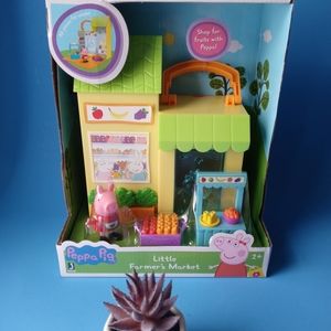 Little farmers market Peppa pig, brand New